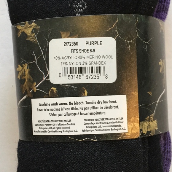 Realtree ‘Carolina Ultimate’ 10 Pairs Of Socks. - Picture 4 of 7